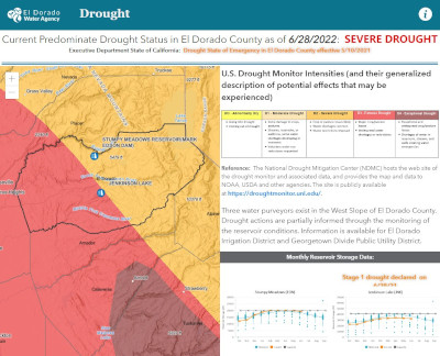 El Dorado Water Agency Online Portal